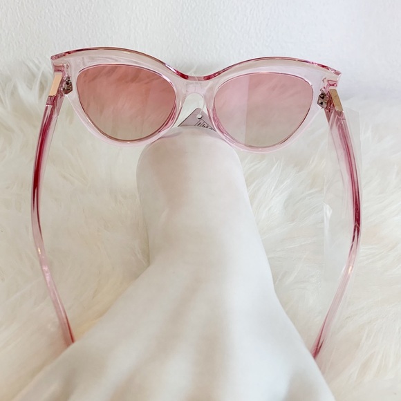 Pink Cat Eye Sunglasses - Picture 7 of 12